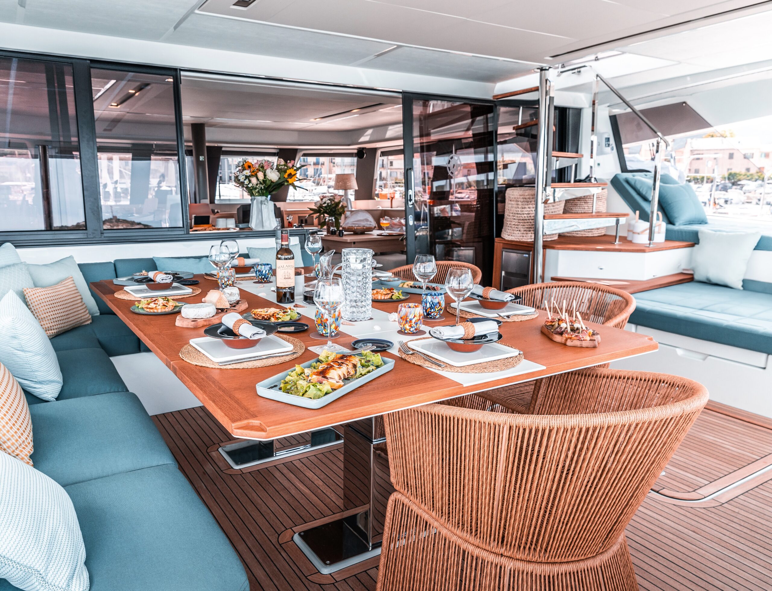 Blue Dream luxury sailing catamaran charter