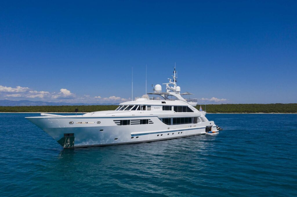 superyacht ALALYA, 47-5m refitted ISA charters in the CROATIAN ADRIATIC